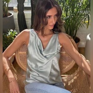 Amanda Uprichard Silk Top + Skirt